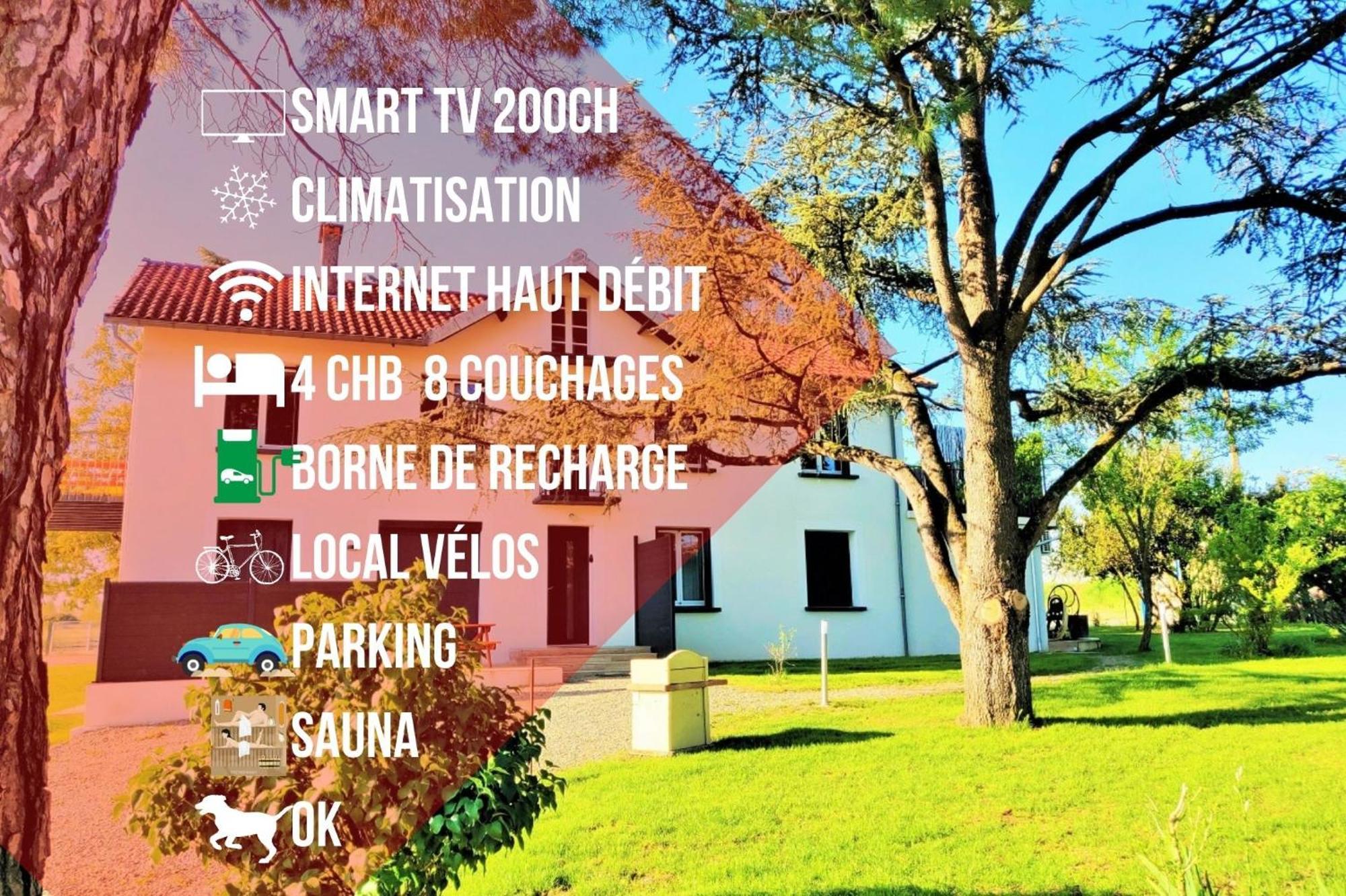 Le Cottage Duo Vigne Rouge Sauna Gaillac Entre Albi-Toulouse & Les Cottages Du Tarn Brens  Екстер'єр фото